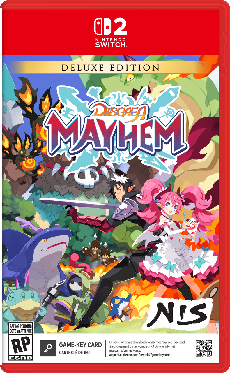 Disgaea Mayhem: Deluxe Edition - Switch 2 (Game-Key Card)