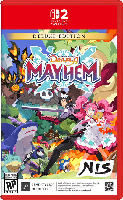 Disgaea Mayhem: Deluxe Edition - Switch 2 (Game-Key Card)