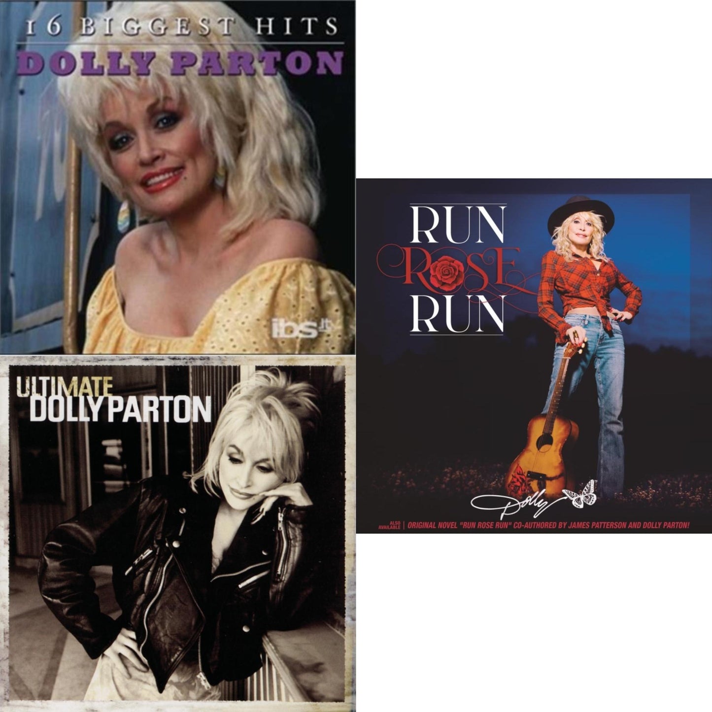 Run Rose Run & Ultimate Dolly Parton & 16 Biggest Hits