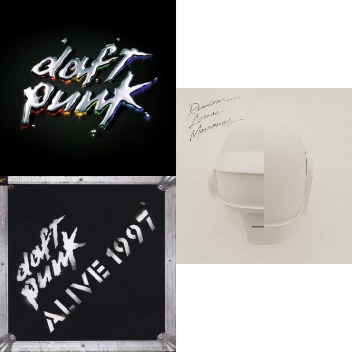Discovery & Alive 1997 & Random Access Memories (Drumless Edition) (2LP/180G)