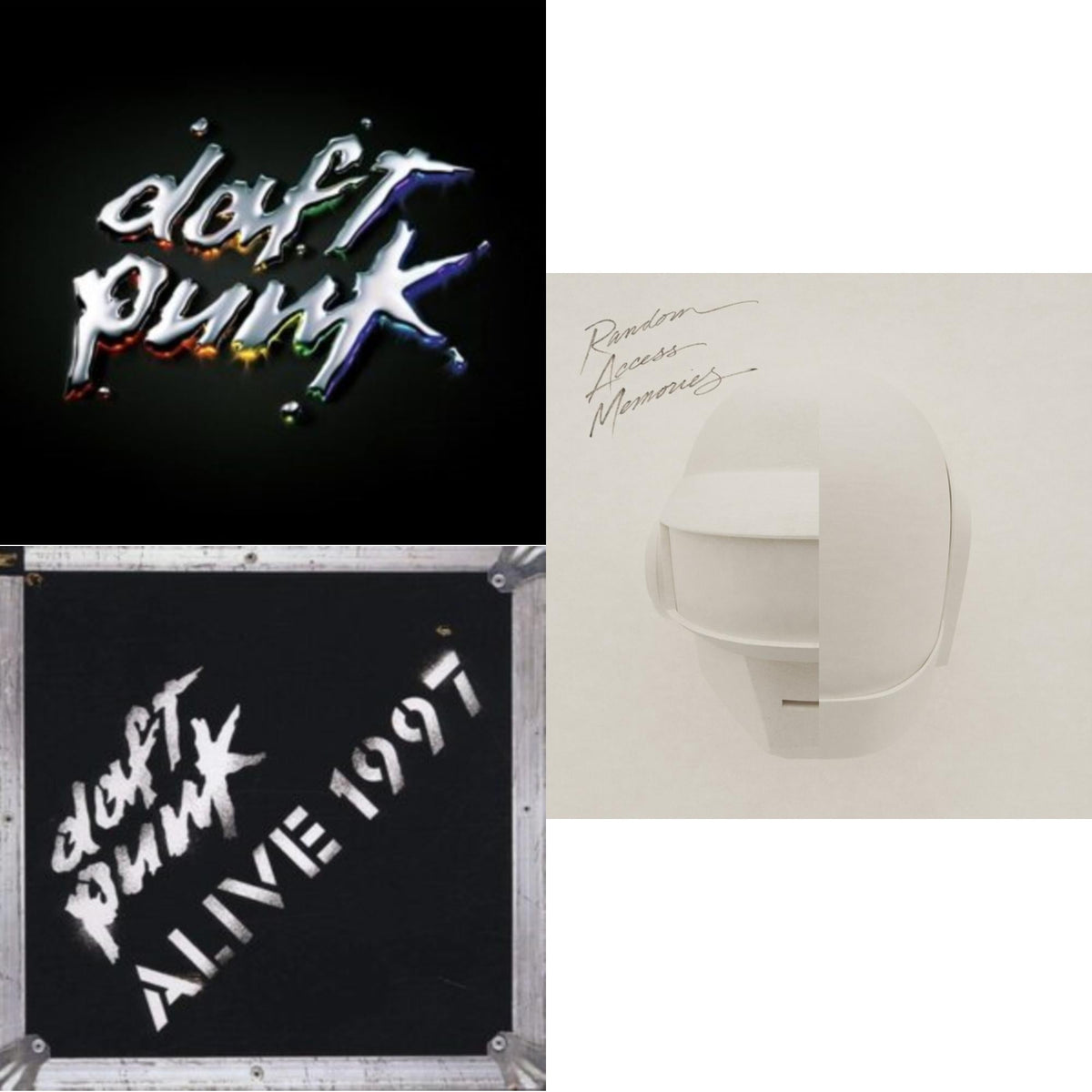 Discovery & Alive 1997 & Random Access Memories (Drumless Edition) (2LP/180G)