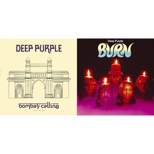 Bombay Calling (Live In '95) (3LP/DVD) & Burn (Purple LP Vinyl) (Rocktober)