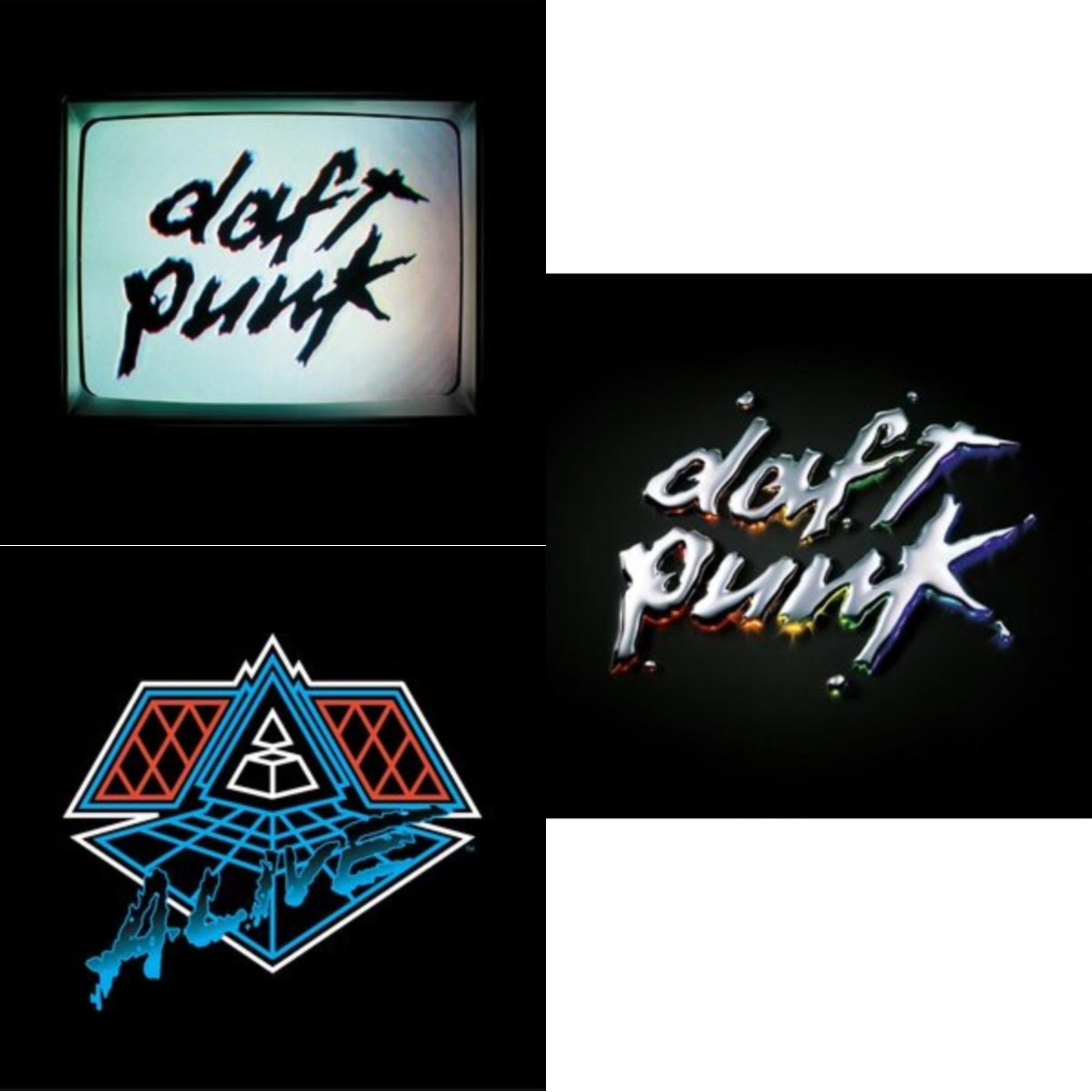 This is a 3 LP Vinyl SKU bundle.
1.This LP Vinyl is brand new.Format: LP VinylMusic Style: HouseThis item's title is: Human After All (2LP)Artist: Daft PunkLabel: ADA (6)Barcode: 190296611902Release Date: 9/9/2022
2.This LP Vinyl is brand new.