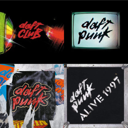 Daft Club (2LP) & Human After All (2LP) & Alive 1997 & Homework (Limited/2LP)