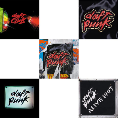 Daft Club (2LP) & Human After All (2LP) & Homework & Alive 1997 & Homework (Limited/2LP)