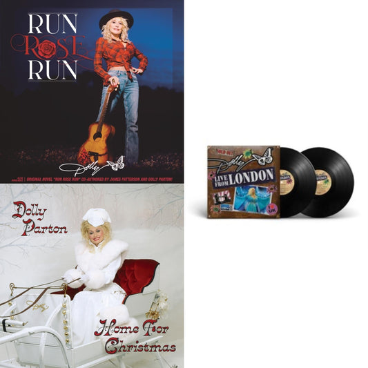 Run Rose Run & Home For Christmas (140G) & Dolly: Live From London (2LP)