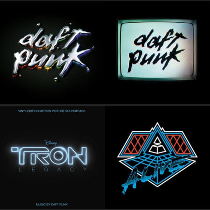 This is a 4 LP Vinyl SKU bundle.
1.This LP Vinyl is brand new.Format: LP VinylMusic Style: DiscoThis item's title is: DiscoveryArtist: Daft PunkLabel: DAFT LIFE LTD.Barcode: 190296617164Release Date: 2/18/2022
2.This LP Vinyl is brand new.