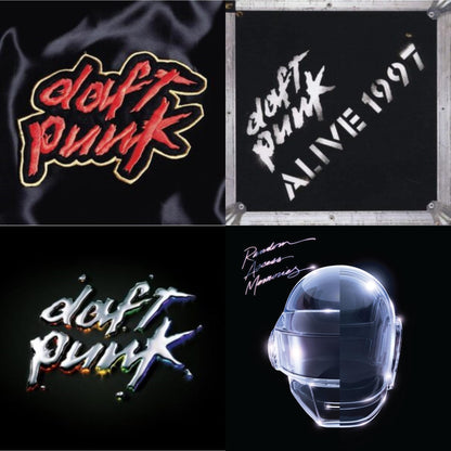 This is a 4 LP Vinyl SKU bundle.
1.This LP Vinyl is brand new.Format: LP VinylMusic Style: HouseThis item's title is: HomeworkArtist: Daft PunkLabel: DAFT LIFE LTD.Barcode: 190296611926Release Date: 5/6/2022
2.This LP Vinyl is brand new.
