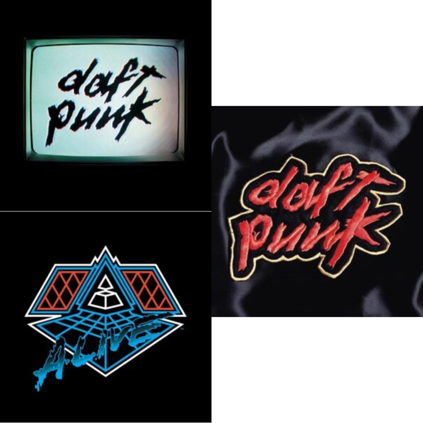 This is a 3 LP Vinyl SKU bundle.
1.This LP Vinyl is brand new.Format: LP VinylMusic Style: HouseThis item's title is: Human After All (2LP)Artist: Daft PunkLabel: ADA (6)Barcode: 190296611902Release Date: 9/9/2022
2.This LP Vinyl is brand new.