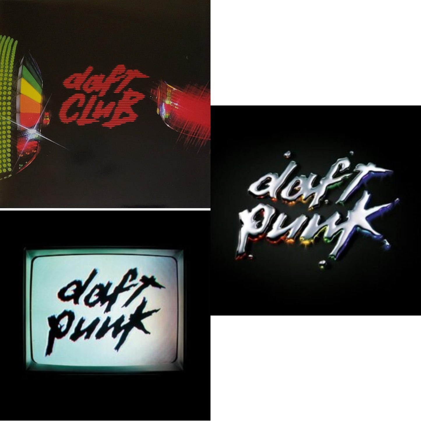 Daft Club (2LP) & Human After All (2LP) & Discovery