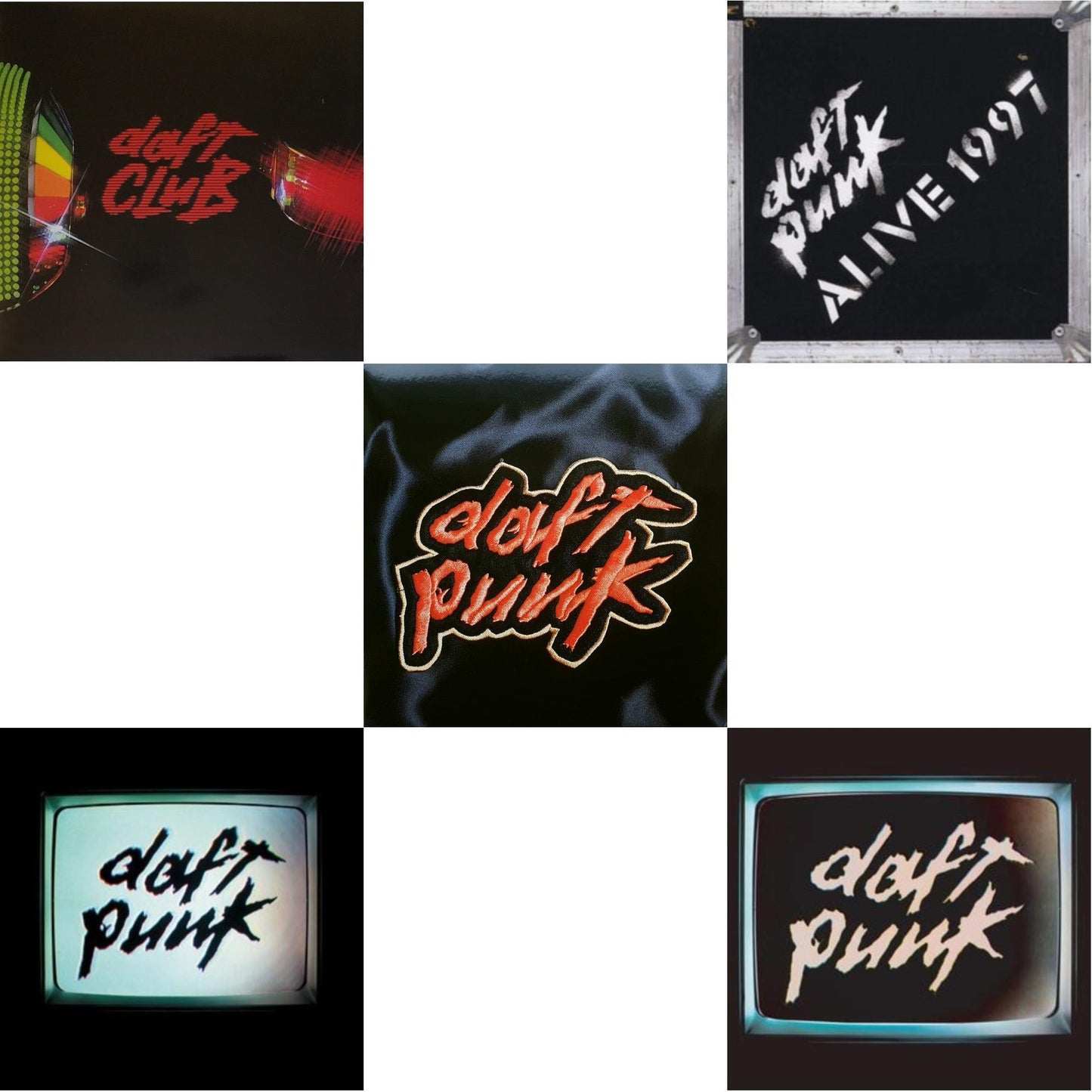 Daft Club (2LP) & Human After All (2LP) & Homework & Alive 1997 & Human After All (Remixes) (2LP)