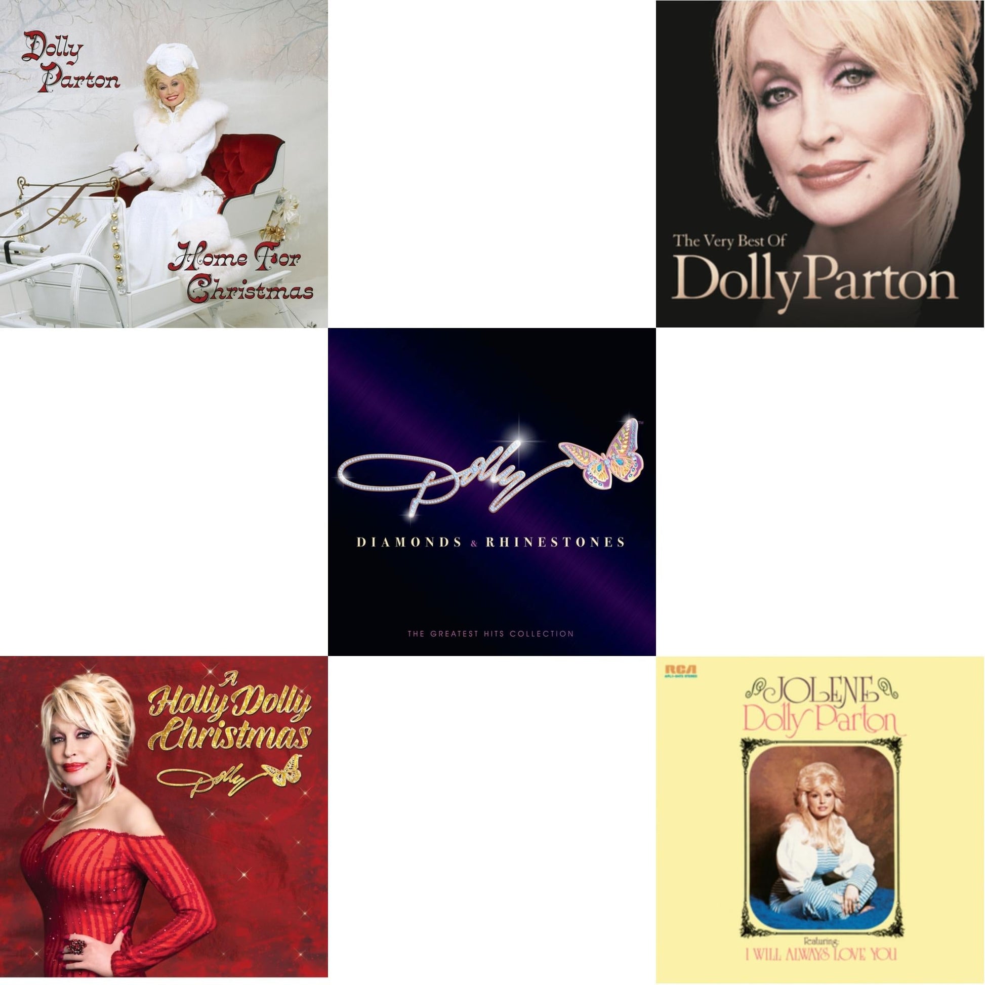 This is a 5 LP Vinyl SKU bundle.
1.This LP Vinyl is brand new.Format: LP VinylMusic Style: CountryThis item's title is: Holly Dolly Christmas (Ultimate Deluxe Edition)Artist: Dolly PartonLabel: WARNER RECORDSBarcode: 093624873174Release Date: 10/28/2022
2.This LP Vinyl is brand new.