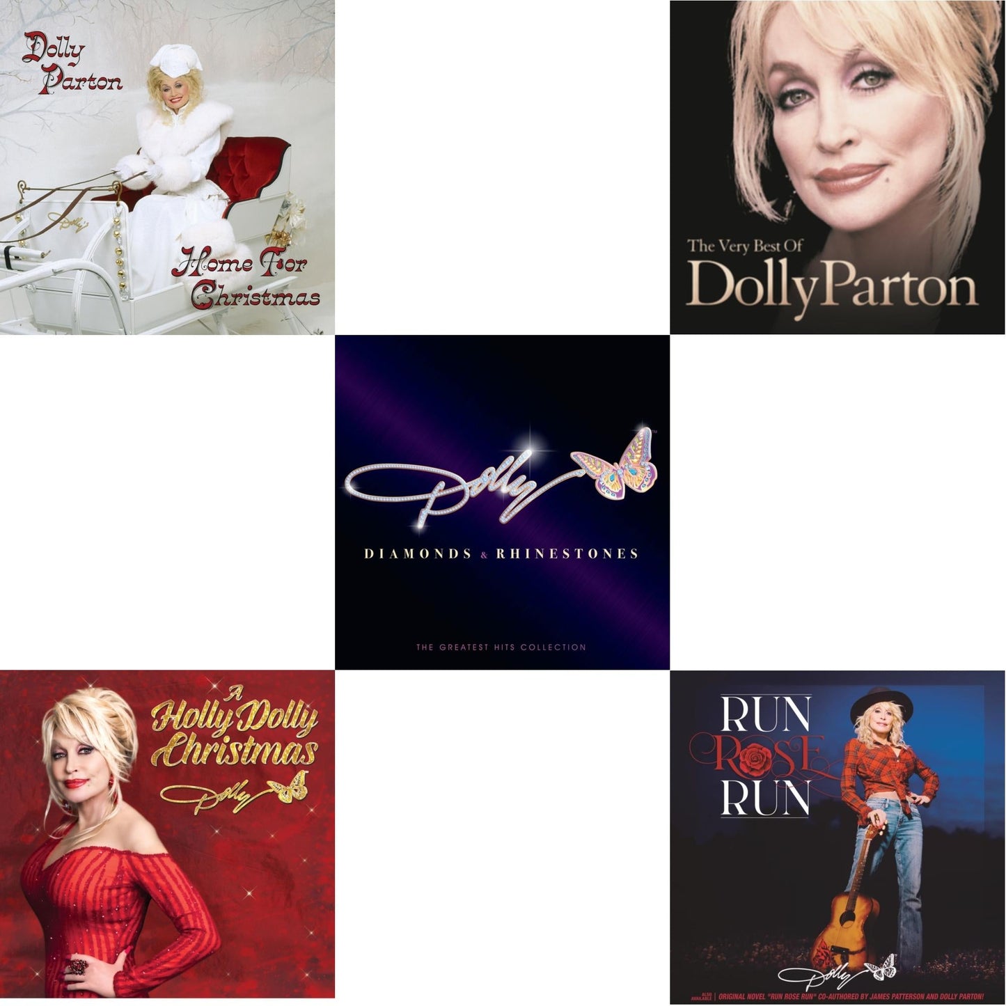 This is a 5 LP Vinyl SKU bundle.
1.This LP Vinyl is brand new.Format: LP VinylMusic Style: CountryThis item's title is: Holly Dolly Christmas (Ultimate Deluxe Edition)Artist: Dolly PartonLabel: WARNER RECORDSBarcode: 093624873174Release Date: 10/28/2022
2.This LP Vinyl is brand new.