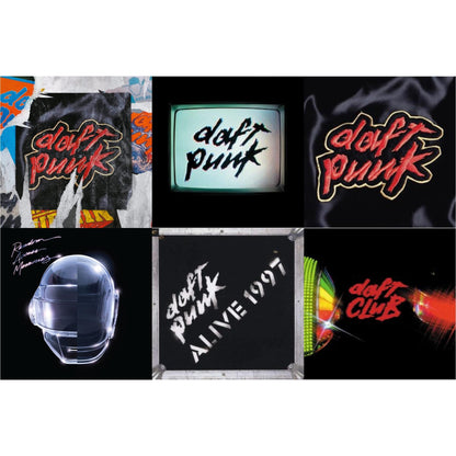 This is a 6 LP Vinyl SKU bundle.
1.This LP Vinyl is brand new.Format: LP VinylMusic Style: HouseThis item's title is: Homework (Limited/2LP)Artist: Daft PunkLabel: DAFT LIFE LTD.Barcode: 5054197177897Release Date: 11/25/2022
2.This LP Vinyl is brand new.