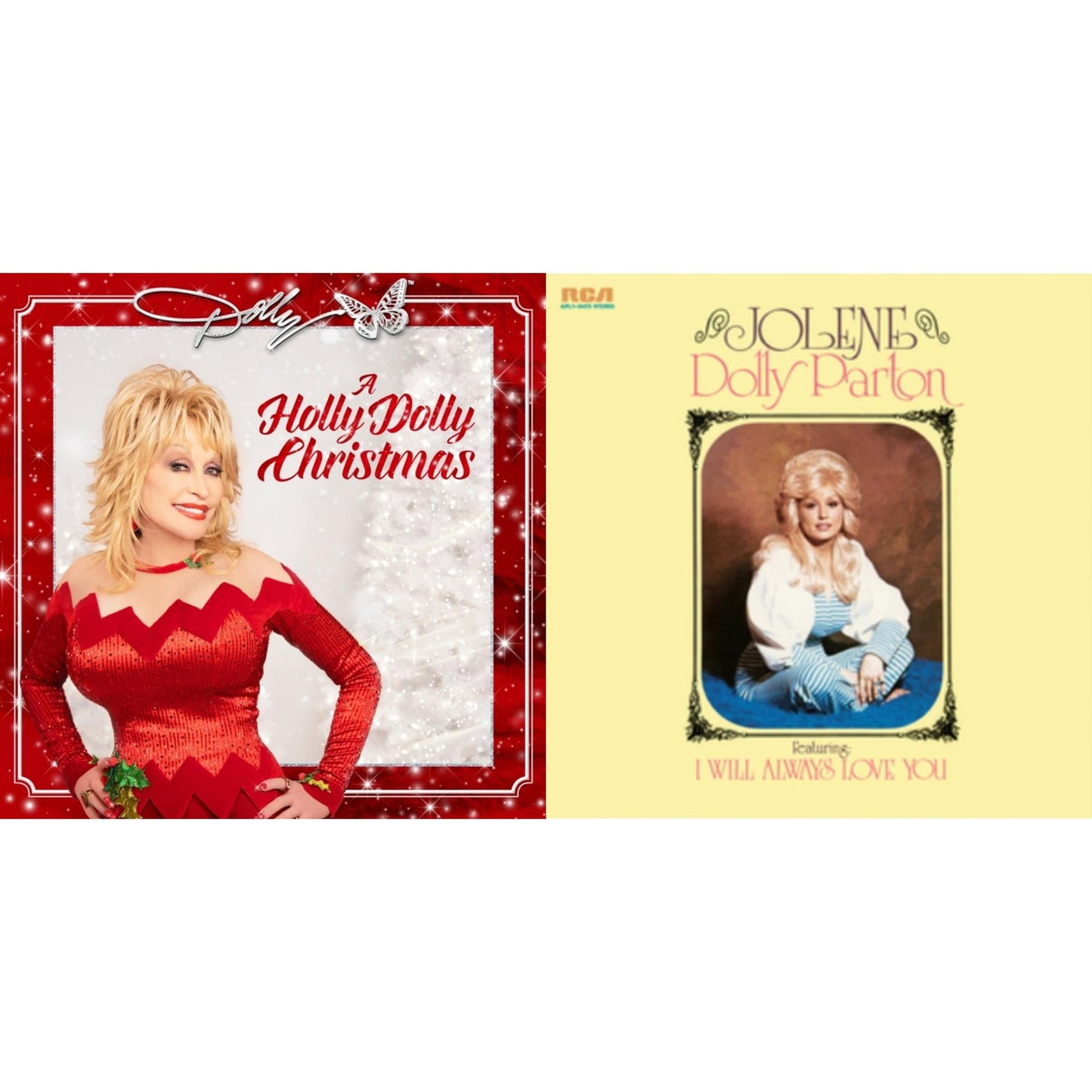 Holly Dolly Christmas (Opaque Red LP Vinyl) & Jolene (140G/Dl Insert)
