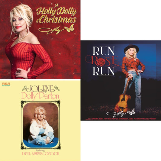 Holly Dolly Christmas (Ultimate Deluxe Edition) & Jolene (140G/Dl Insert) & Run Rose Run