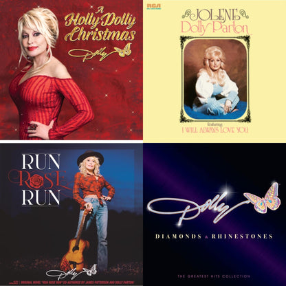 Holly Dolly Christmas (Ultimate Deluxe Edition) & Jolene (140G/Dl Insert) & Run Rose Run & Diamonds & Rhinestones: The Greatest Hits Collection (2LP)
