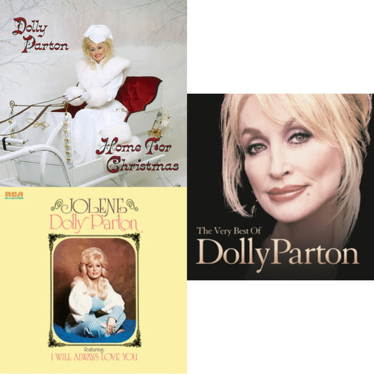 Jolene (140G/Dl Insert) & Very Best Of Dolly Parton (2LP) & Home For Christmas (140G)