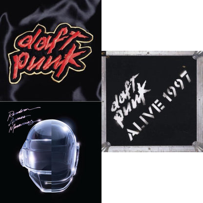 This is a 3 LP Vinyl SKU bundle.
1.This LP Vinyl is brand new.Format: LP VinylMusic Style: HouseThis item's title is: HomeworkArtist: Daft PunkLabel: DAFT LIFE LTD.Barcode: 190296611926Release Date: 5/6/2022
2.This LP Vinyl is brand new.