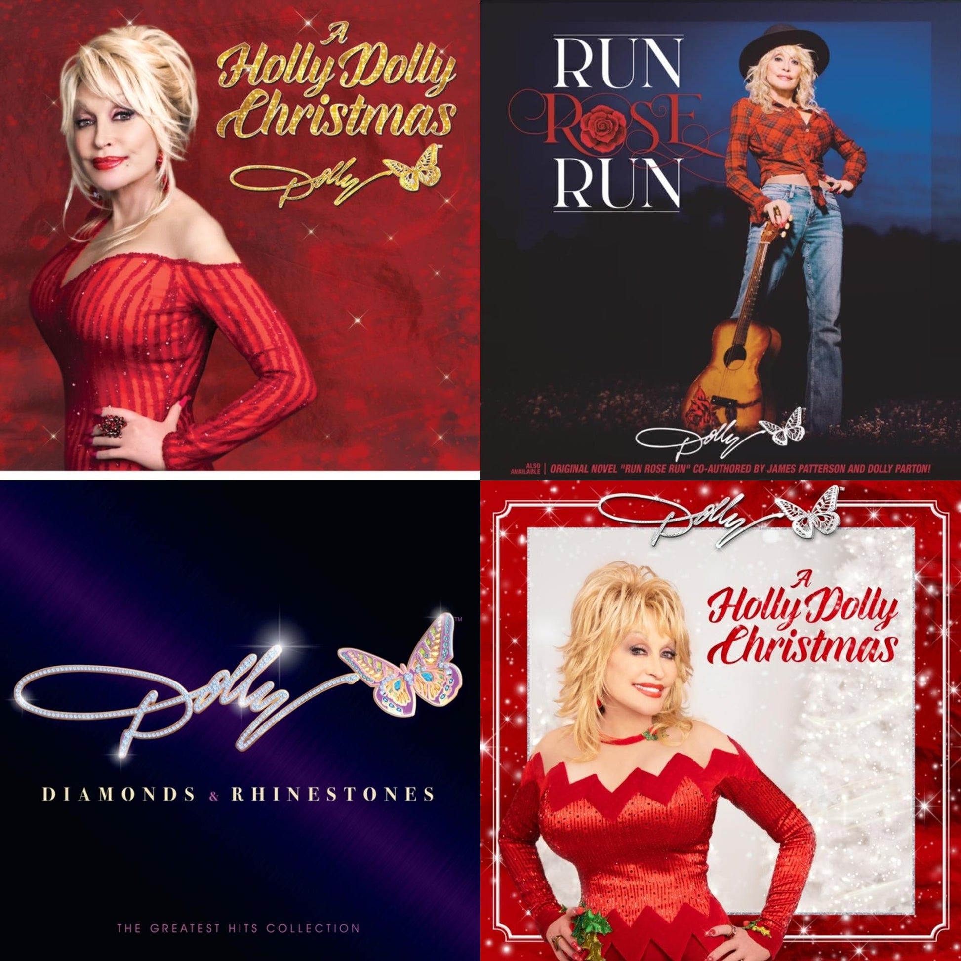 This is a 4 LP Vinyl SKU bundle.
1.This LP Vinyl is brand new.Format: LP VinylMusic Style: CountryThis item's title is: Holly Dolly Christmas (Ultimate Deluxe Edition)Artist: Dolly PartonLabel: WARNER RECORDSBarcode: 093624873174Release Date: 10/28/2022
2.This LP Vinyl is brand new.