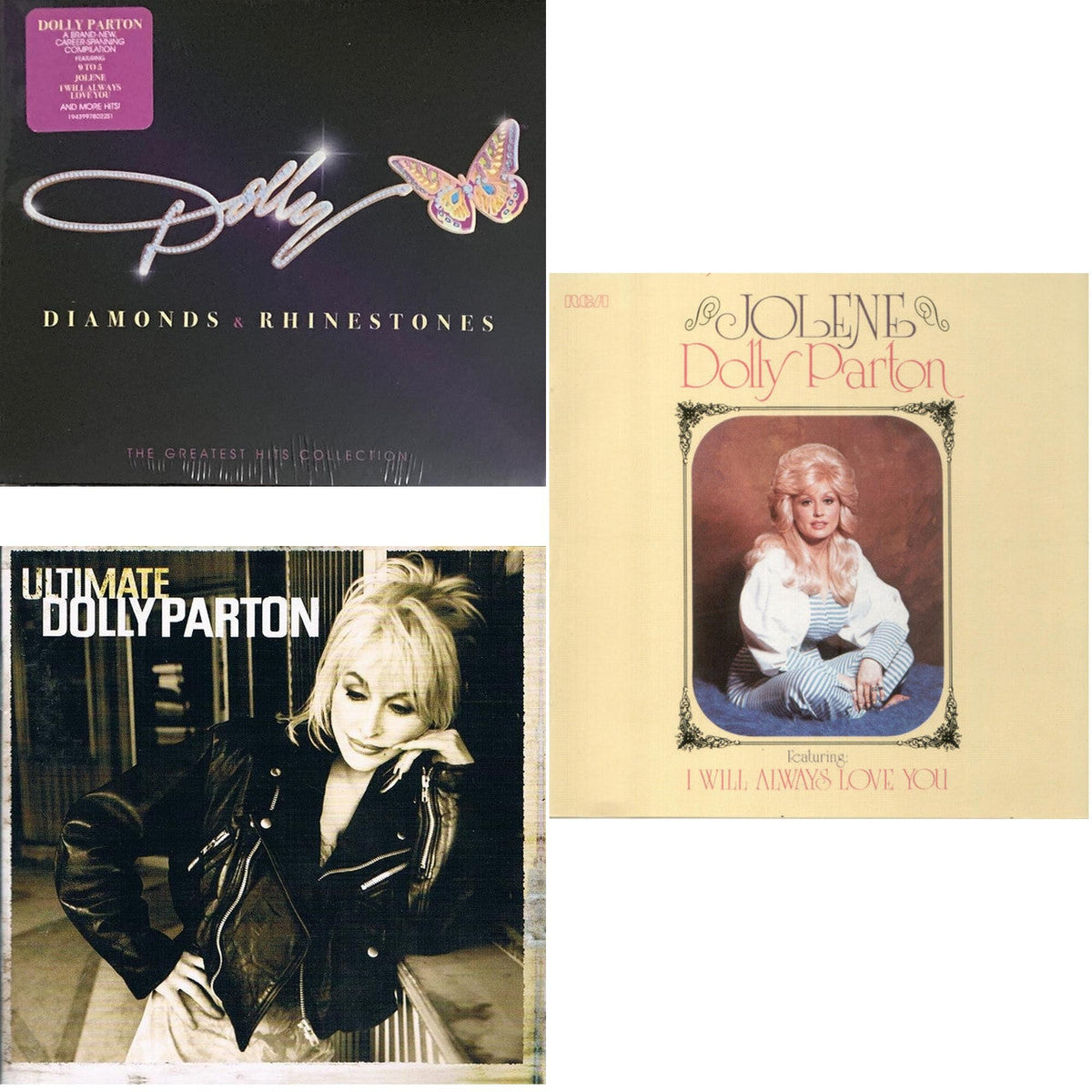 Diamonds & Rhinestones: The Greatest Hits Collection & Ultimate Dolly Parton & Jolene