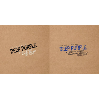 Deep Purple - Live In Wollongong 2001 (3LP/Import) & Live In London 2002 (3LP/Import)