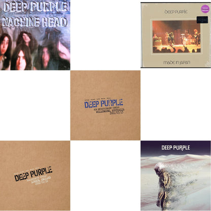 Machine Head & Live In Wollongong 2001 (3LP/Import) & Whoosh! (2LP/Gatefold) & Live In London 2002 (3LP/Import) & Made In Japan (2LP/Purple Vinyl) (Rocktober)