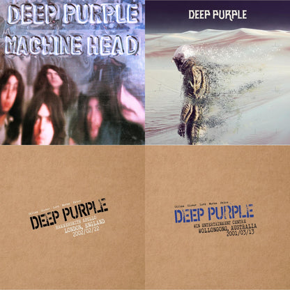 This is a 4 LP Vinyl SKU bundle.
1.This LP Vinyl is brand new.Format: LP VinylMusic Style: Hard RockThis item's title is: Machine HeadArtist: Deep PurpleLabel: RHINO/WARNER BROS.Barcode: 081227562212Release Date: 11/18/2003
2.This LP Vinyl is brand new.