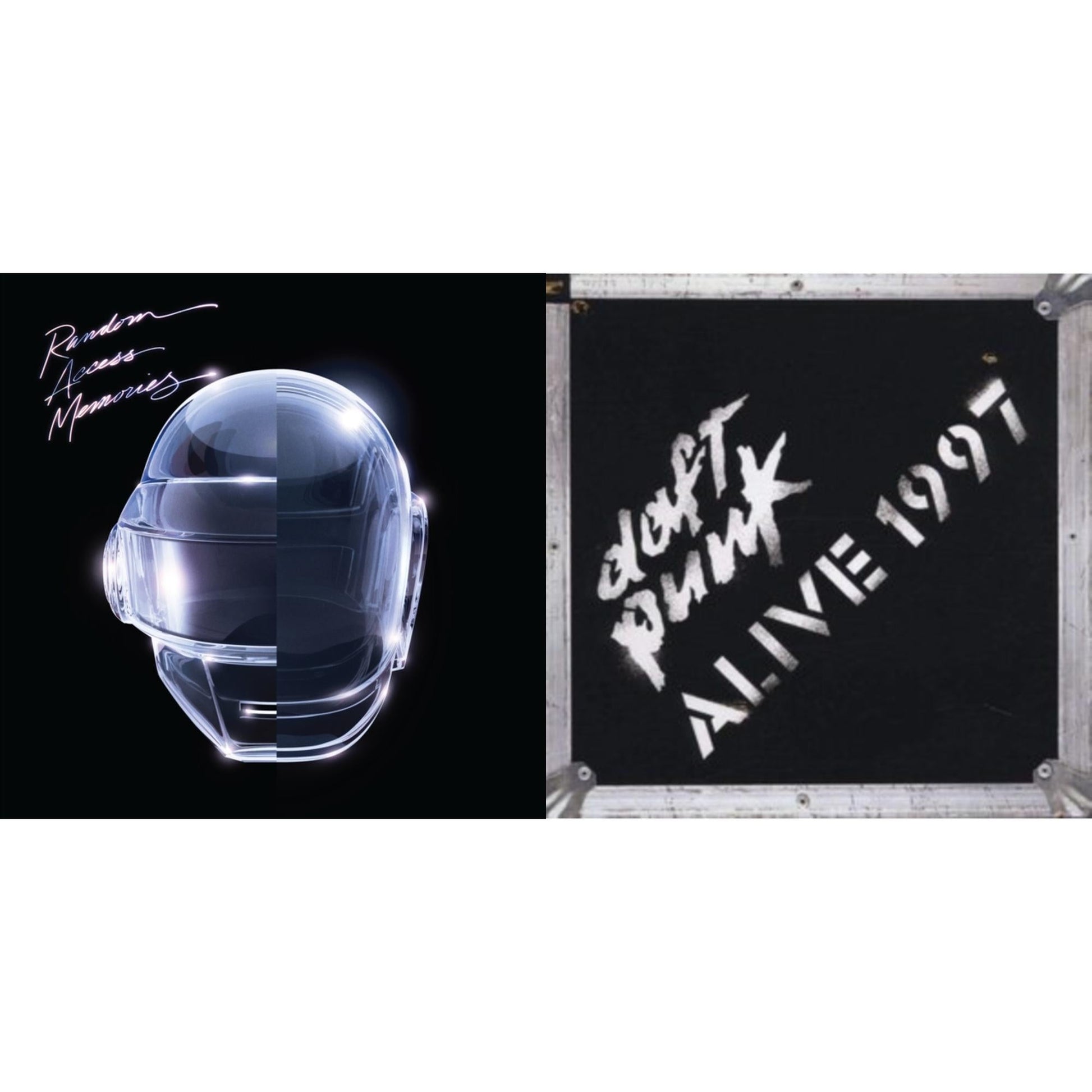 This is a 2 LP Vinyl SKU bundle.
1.This LP Vinyl is brand new.Format: LP VinylMusic Style: HouseThis item's title is: Alive 1997Artist: Daft PunkLabel: DAFT LIFE LTD.Barcode: 190296618116Release Date: 5/6/2022
2.This LP Vinyl is brand new.