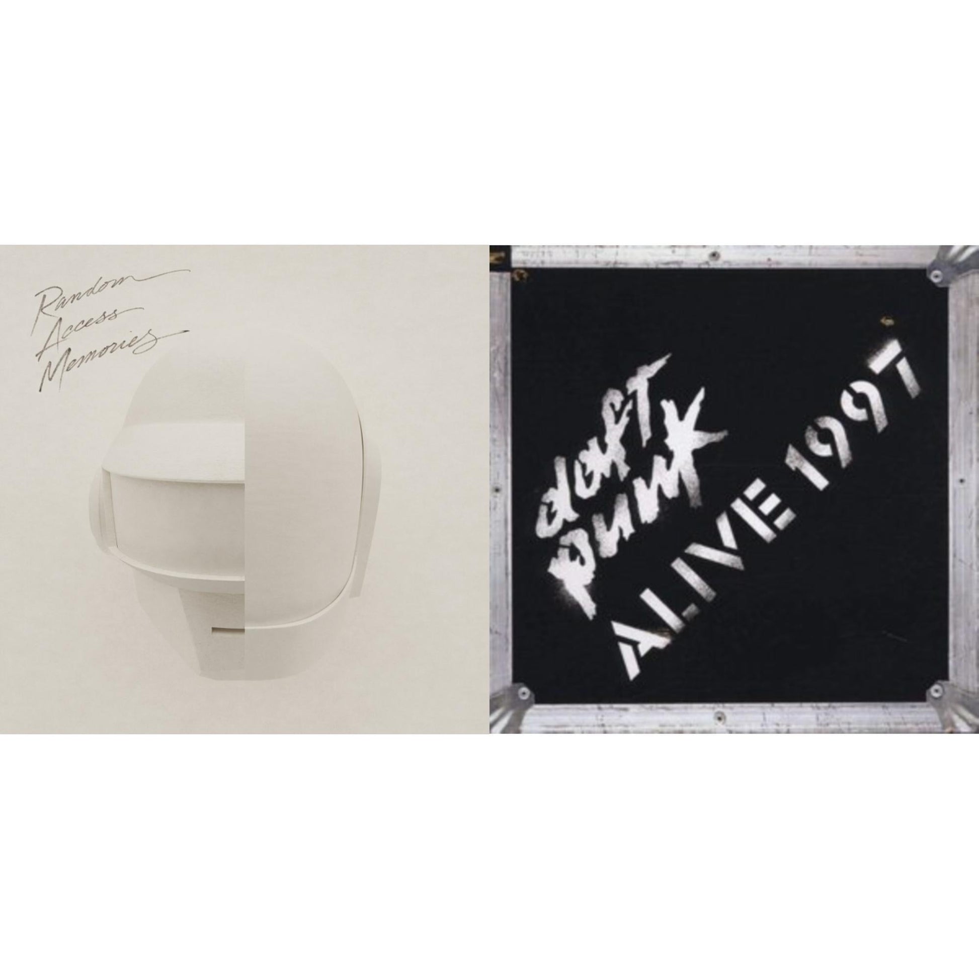 This is a 2 LP Vinyl SKU bundle.
1.This LP Vinyl is brand new.Format: LP VinylMusic Style: HouseThis item's title is: Alive 1997Artist: Daft PunkLabel: DAFT LIFE LTD.Barcode: 190296618116Release Date: 5/6/2022
2.This LP Vinyl is brand new.