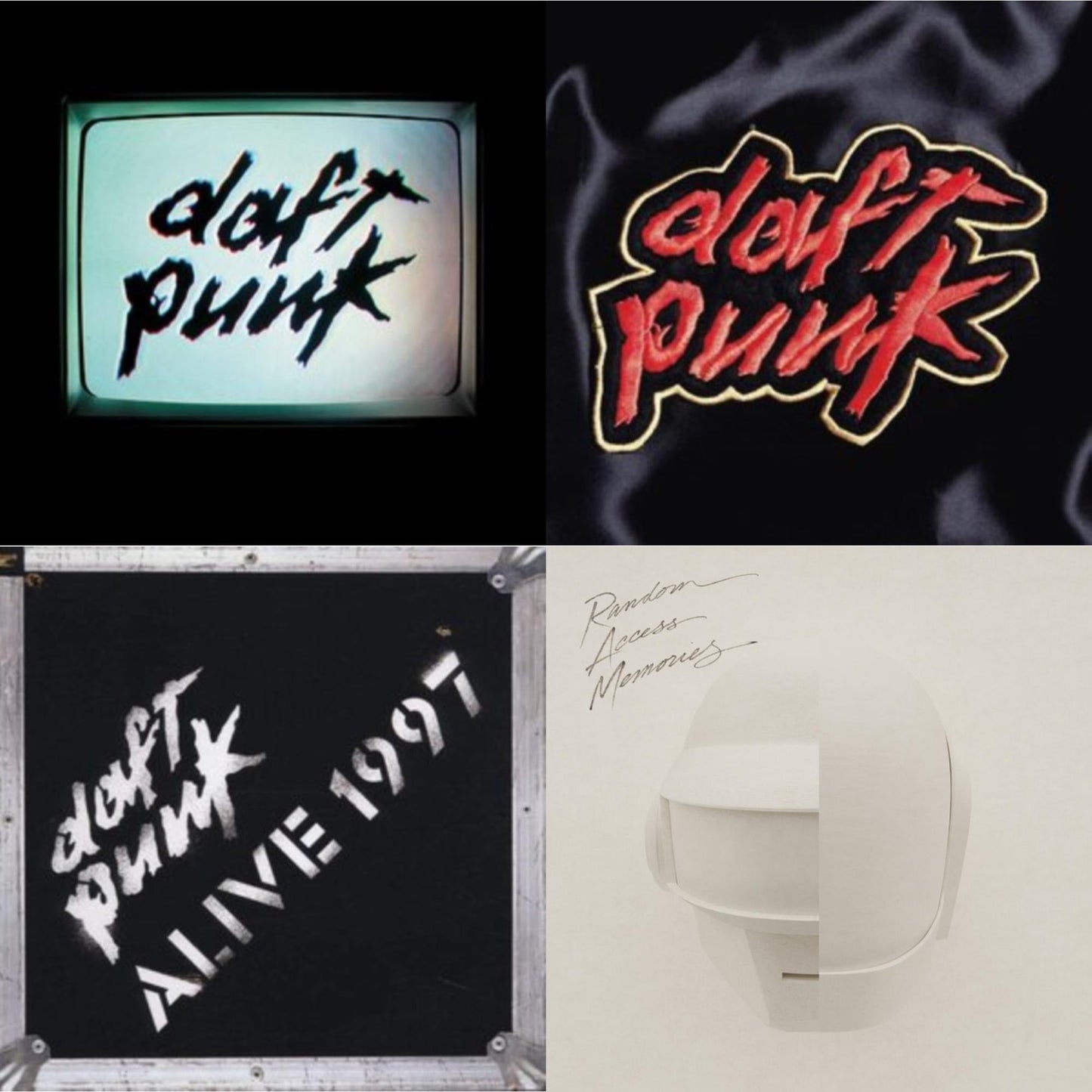 Human After All (2LP) & Homework & Alive 1997 & Random Access Memories (Drumless Edition) (2LP/180G)