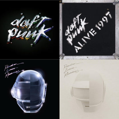 This is a 4 LP Vinyl SKU bundle.
1.This LP Vinyl is brand new.Format: LP VinylMusic Style: DiscoThis item's title is: DiscoveryArtist: Daft PunkLabel: DAFT LIFE LTD.Barcode: 190296617164Release Date: 2/18/2022
2.This LP Vinyl is brand new.