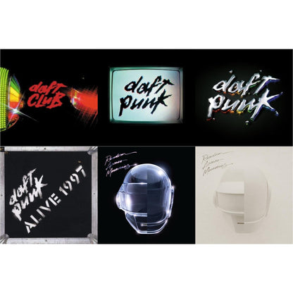 This is a 6 LP Vinyl SKU bundle.
1.This LP Vinyl is brand new.Format: LP VinylMusic Style: HouseThis item's title is: Daft Club (2LP)Artist: Daft PunkLabel: Rock/PopBarcode: 190296611865Release Date: 9/9/2022
2.This LP Vinyl is brand new.