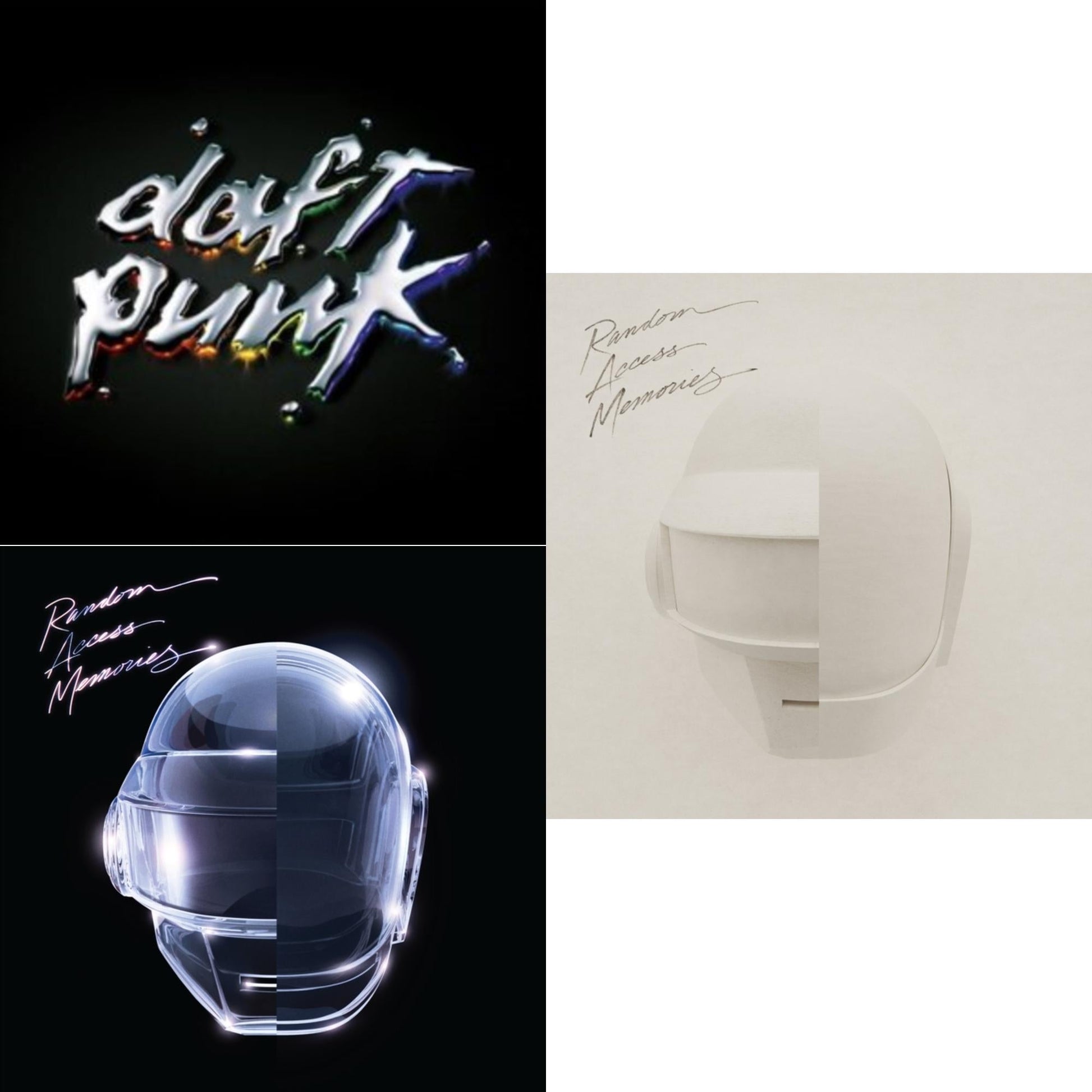This is a 3 LP Vinyl SKU bundle.
1.This LP Vinyl is brand new.Format: LP VinylMusic Style: DiscoThis item's title is: DiscoveryArtist: Daft PunkLabel: DAFT LIFE LTD.Barcode: 190296617164Release Date: 2/18/2022
2.This LP Vinyl is brand new.