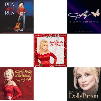 This is a 5 LP Vinyl SKU bundle.
1.This LP Vinyl is brand new.Format: LP VinylMusic Style: CountryThis item's title is: Holly Dolly Christmas (Ultimate Deluxe Edition)Artist: Dolly PartonLabel: WARNER RECORDSBarcode: 093624873174Release Date: 10/28/2022
2.This LP Vinyl is brand new.
