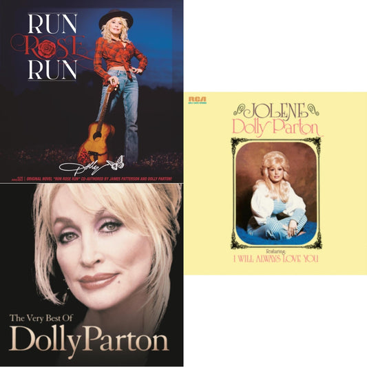 Jolene (140G/Dl Insert) & Run Rose Run & Very Best Of Dolly Parton (2LP)