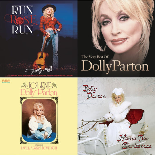 Jolene (140G/Dl Insert) & Run Rose Run & Very Best Of Dolly Parton (2LP) & Home For Christmas (140G)