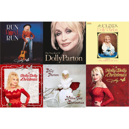 This is a 6 LP Vinyl SKU bundle.
1.This LP Vinyl is brand new.Format: LP VinylMusic Style: CountryThis item's title is: Holly Dolly Christmas (Ultimate Deluxe Edition)Artist: Dolly PartonLabel: WARNER RECORDSBarcode: 093624873174Release Date: 10/28/2022
2.This LP Vinyl is brand new.
