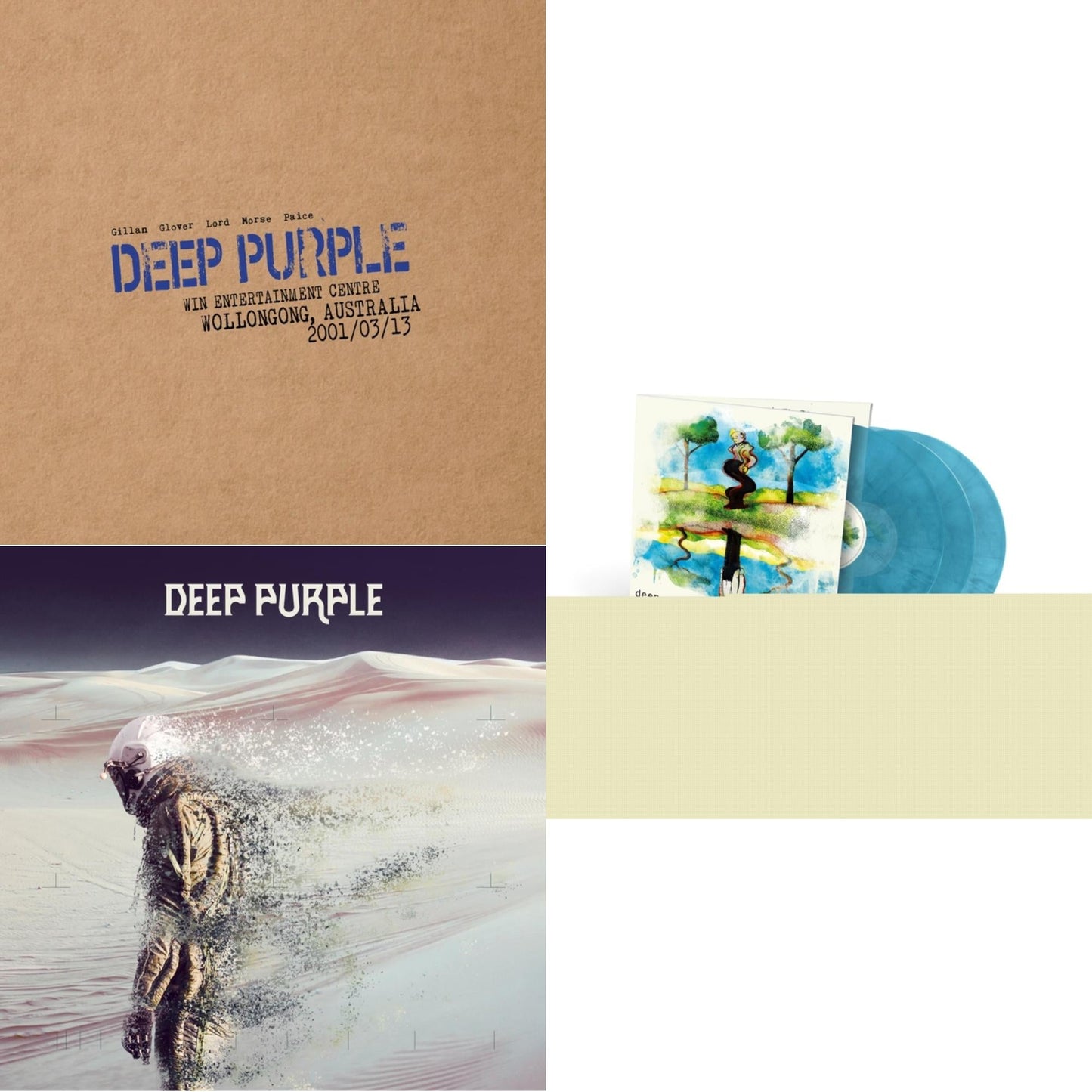 Live In Wollongong 2001 (3LP/Import) & Whoosh! (2LP/Gatefold) & Rapture Of The Deep (20Th Anniversary Remix/Sky Blue Vinyl/3LP/180G)