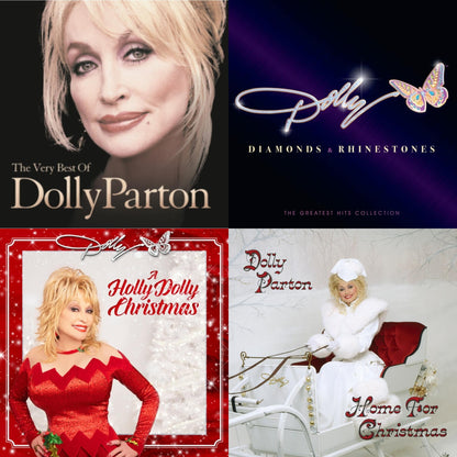 This is a 4 LP Vinyl SKU bundle.
1.This LP Vinyl is brand new.Format: LP VinylMusic Style: VocalThis item's title is: Holly Dolly Christmas (Opaque Red LP Vinyl)Artist: Dolly PartonLabel: 12TONE MUSICBarcode: 190296821790Release Date: 11/13/2020
2.This LP Vinyl is brand new.