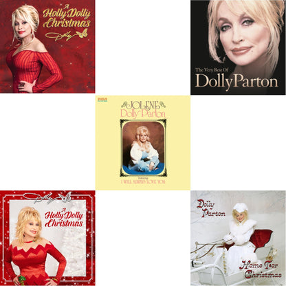 Holly Dolly Christmas (Ultimate Deluxe Edition) & Holly Dolly Christmas (Opaque Red LP Vinyl) & Jolene (140G/Dl Insert) & Very Best Of Dolly Parton (2LP) & Home For Christmas (140G)