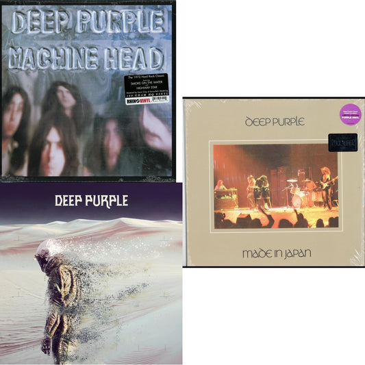 Machine Head & Whoosh! (2LP/Gatefold) & Made In Japan (2LP/Purple Vinyl) (Rocktober)