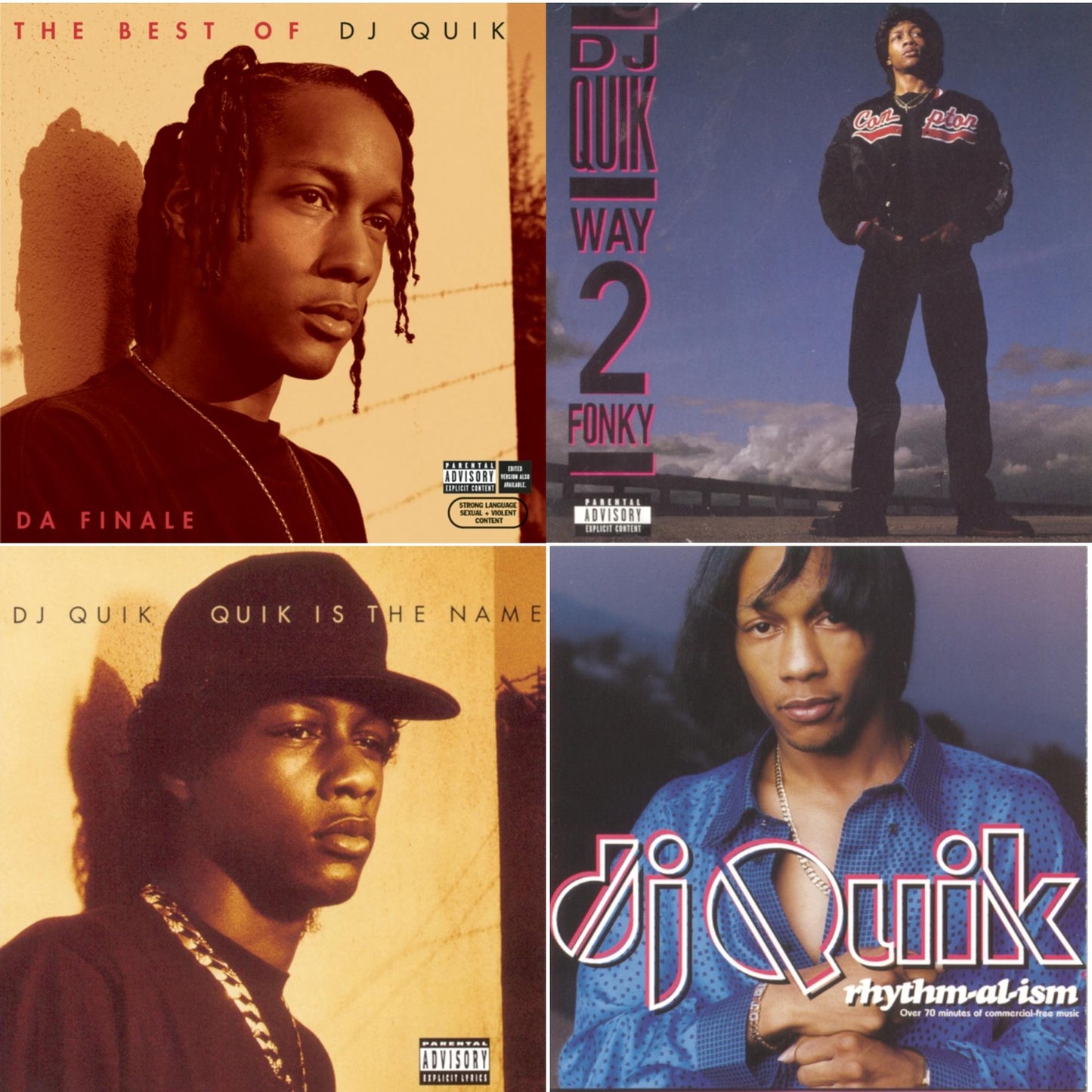 Best Of Dj Quik: Da Finale & Way 2 Fonky & Quik Is The Name & Rhythm Al Ism