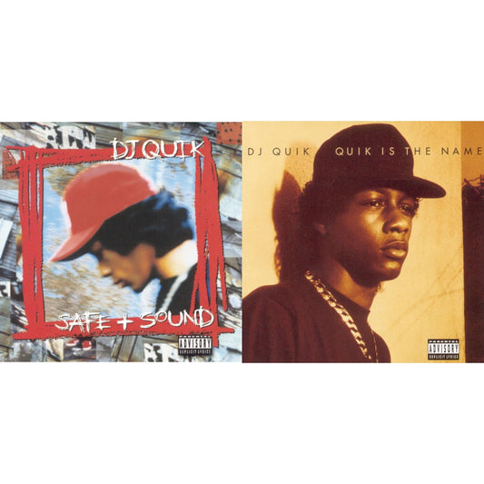 This is a 2 CD SKU bundle.
1.This CD is brand new.Format: CDMusic Style: GangstaThis item's title is: Safe & SoundArtist: Dj QuikLabel: SONY SPECIAL MARKETINGBarcode: 886978820129Release Date: 3/15/2011
2.This CD is brand new.