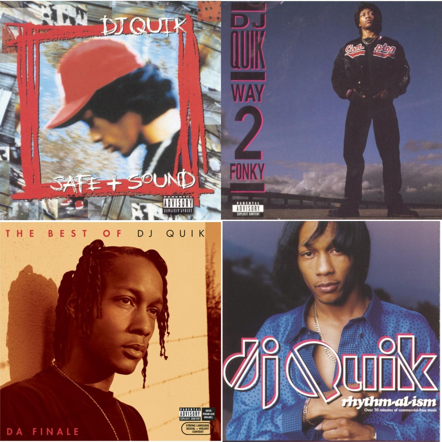 Best Of Dj Quik: Da Finale & Way 2 Fonky & Safe & Sound & Rhythm Al Ism