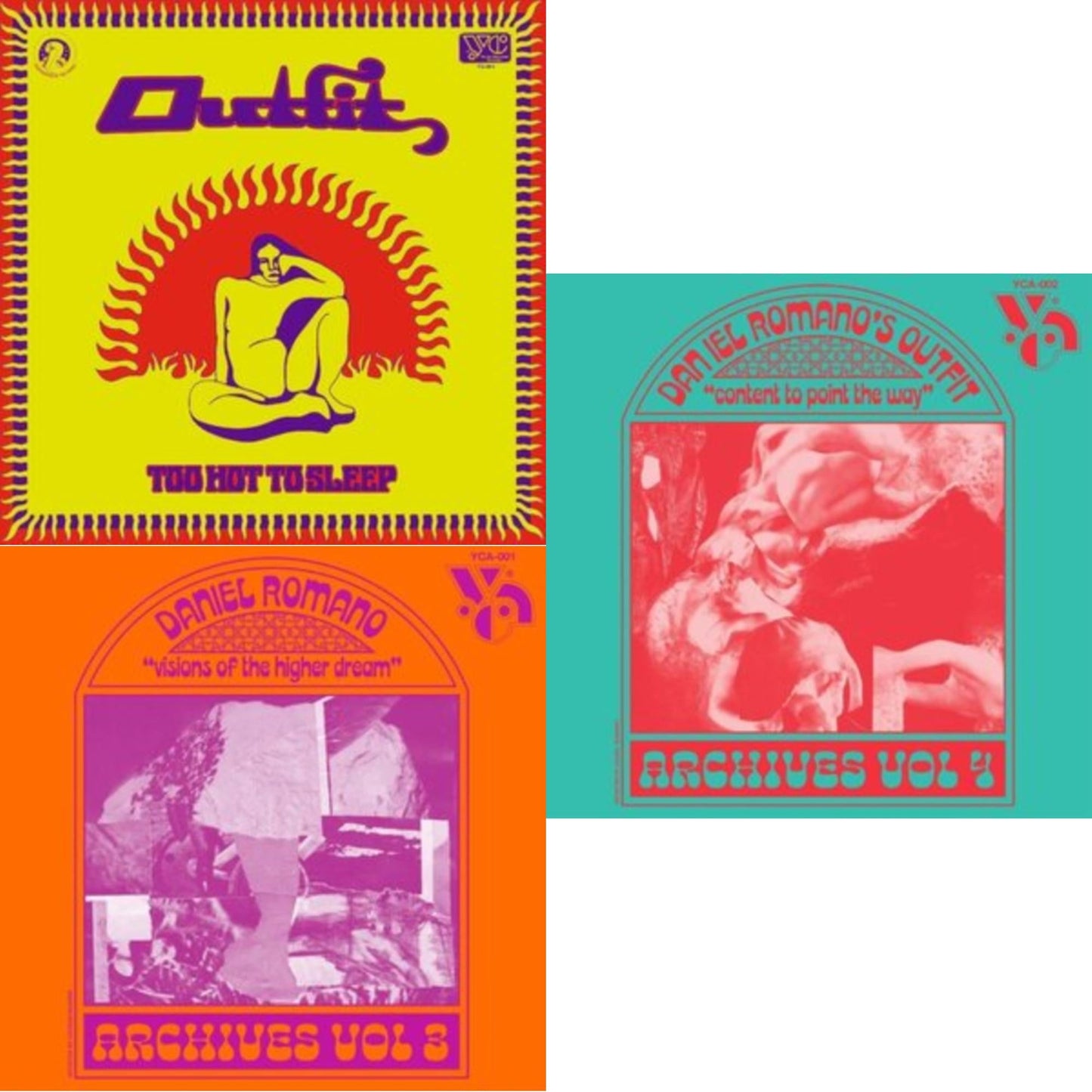 Visions Of The Higher Dream & Content To Point The Way & Too Hot To Sleep