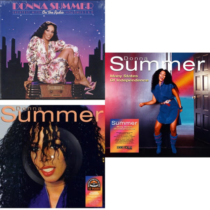 On The Radio: Greatest Hits Vol. I & Ii (2LP/1 Pink 1 Lavender) & Donna Summer (40Th Anniversary/Picture Disc) & Many States Of Independence (Color LP Vinyl)
