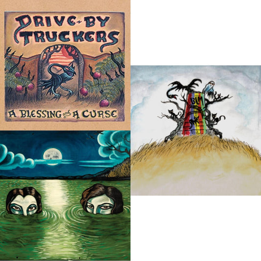 Blessing & A Curse (Clear With Purple Splatter LP Vinyl/Limited Edition/180G) & New Ok (Red LP Vinyl) & English Oceans (10-Year Edition) (2LP/Sea-Glass Blue W/ D-Side Etching)