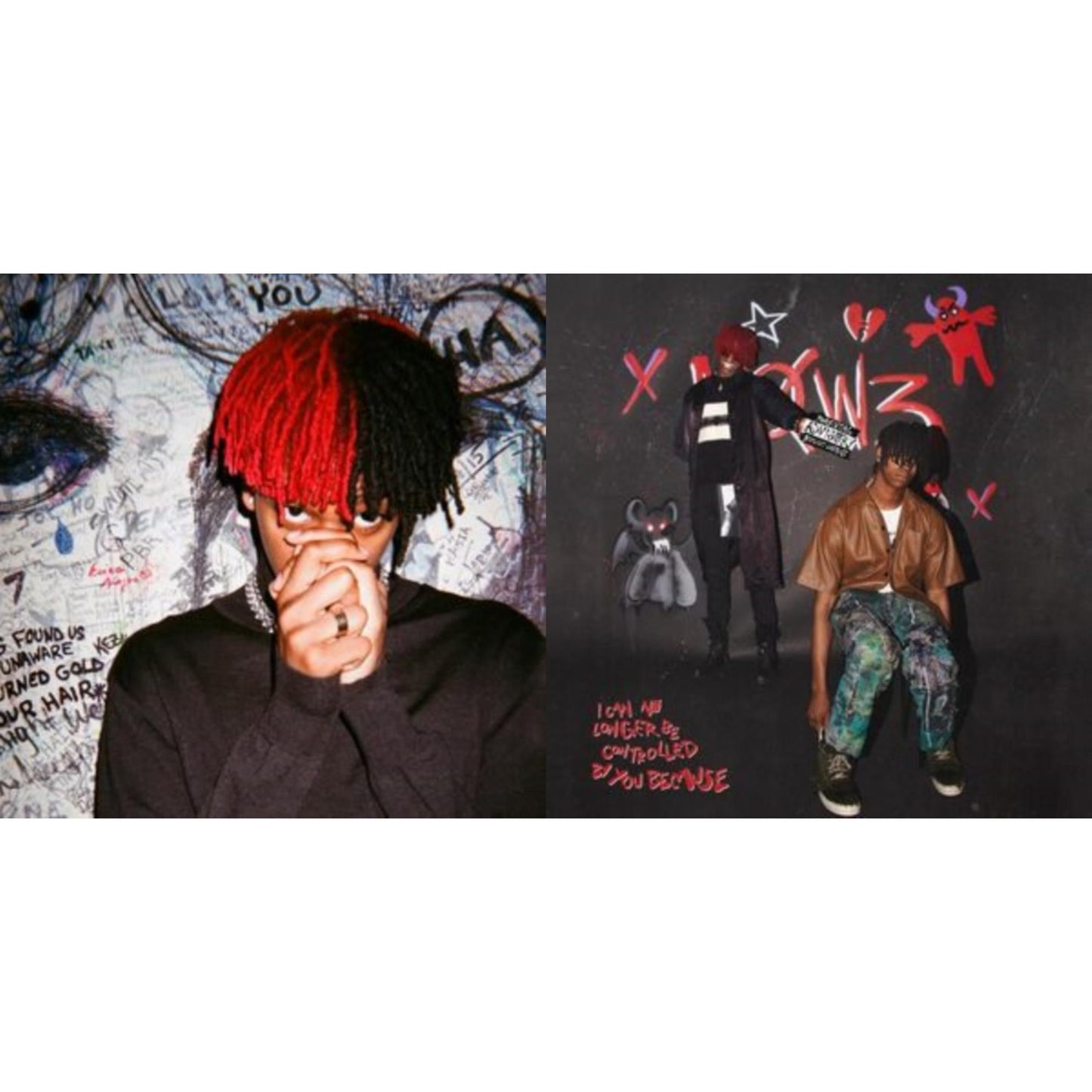 Come As You Are (X) (Blue Galaxy LP Vinyl) & My Own Worst Enemy (X) (2LP)