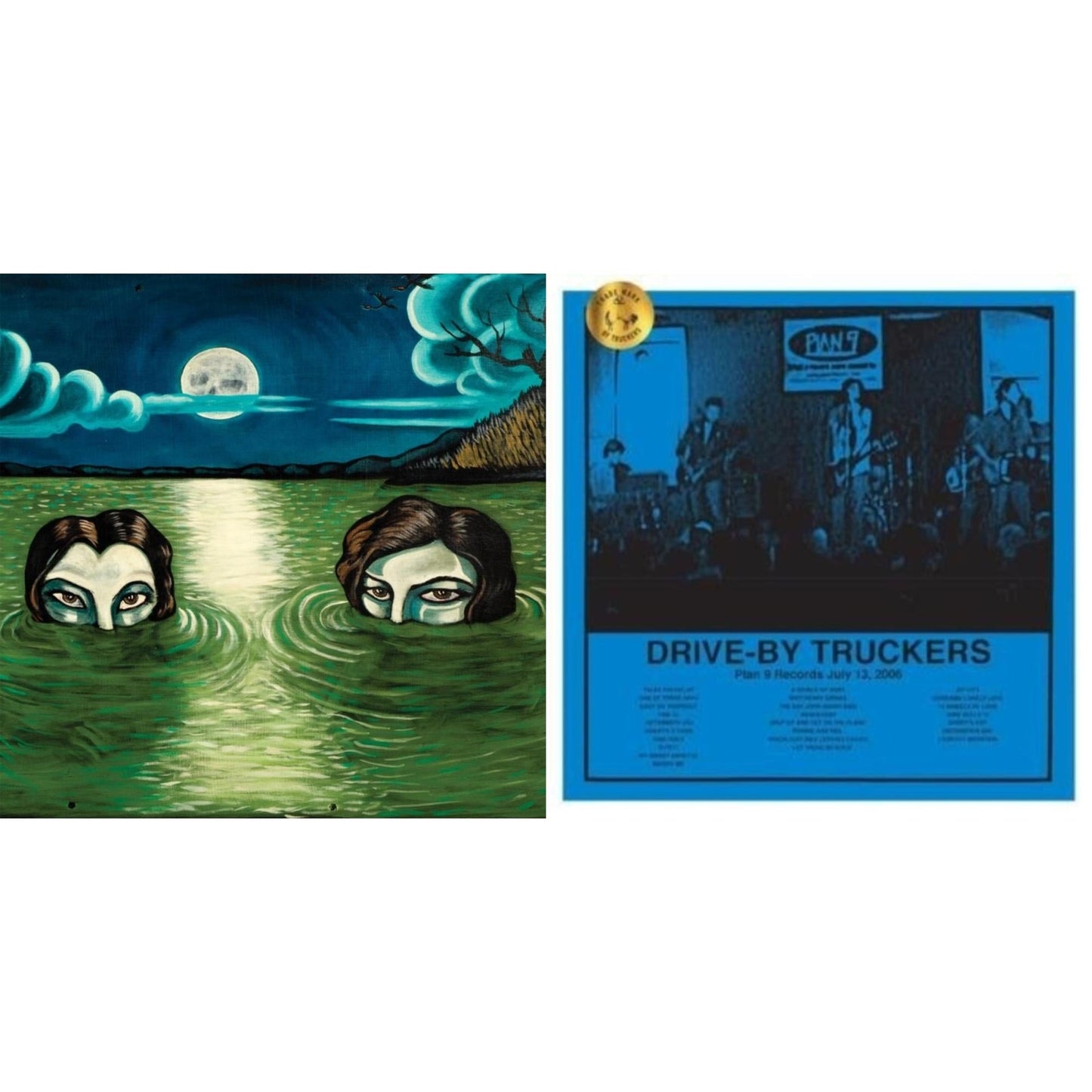 Drive-By Truckers - Plan 9 Records July 13, 2006 (3LP) & English Oceans (10-Year Edition) (2LP/Sea-Glass Blue W/ D-Side Etching)